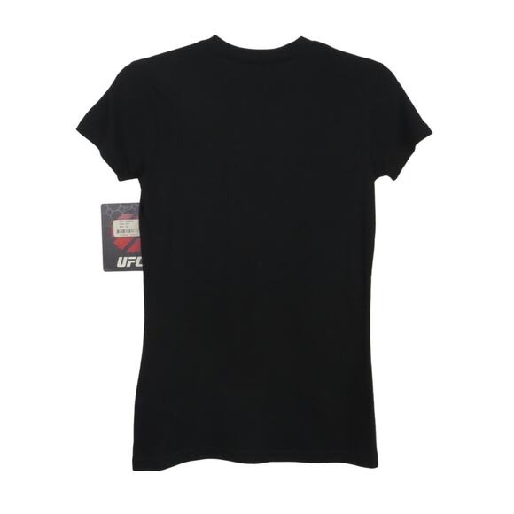 UFC Women's Black Crewneck Official T-Shirt Small - Picture 2 of 5